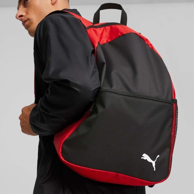 Mochila Puma Teamgoal - Negro / Rojo3