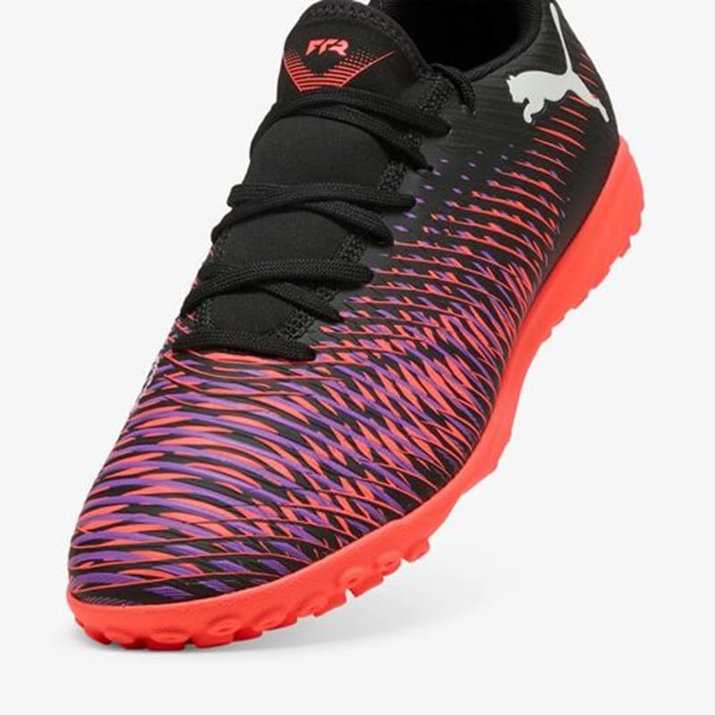 Zapatillas Puma Future 8 Play TT - Negro / Naranja3