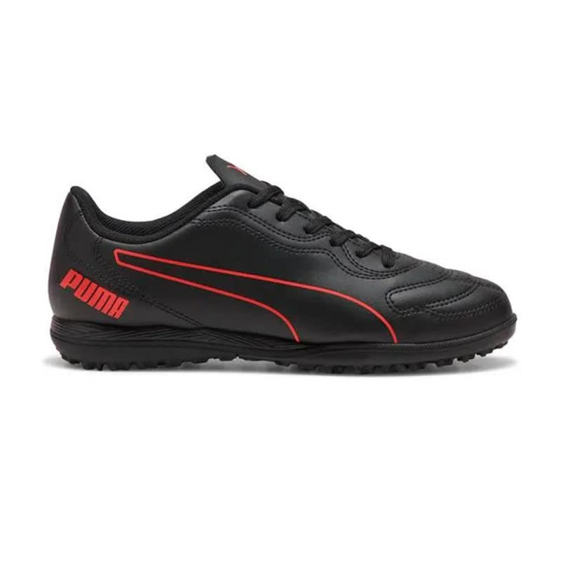 Zapatillas Puma Classico TT Jr - Negro / Rojo1