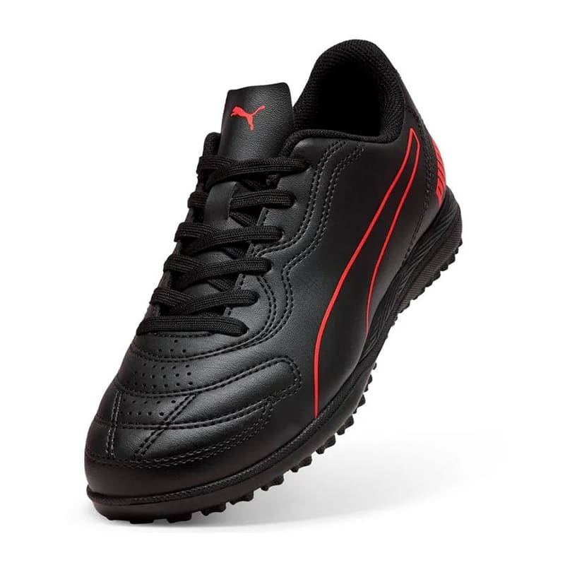 Zapatillas Puma Classico TT Jr - Negro / Rojo2