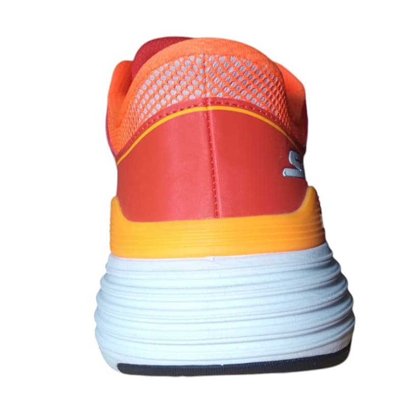Zapatillas Skechers Max Cushioning Suspension - Naranja / Blanco4