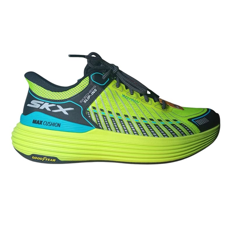 Zapatillas Skechers Max Cushioning Suspension - Amarillo / Blanco1