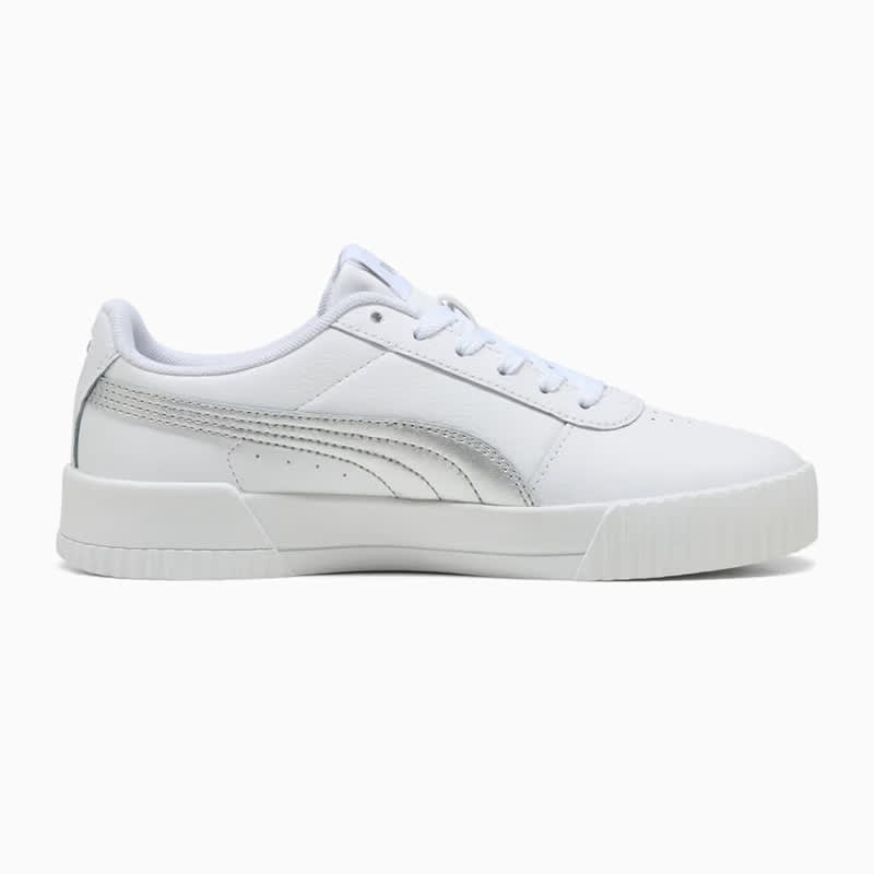 Zapatillas Puma Carina L W - Blanco / Plateado2