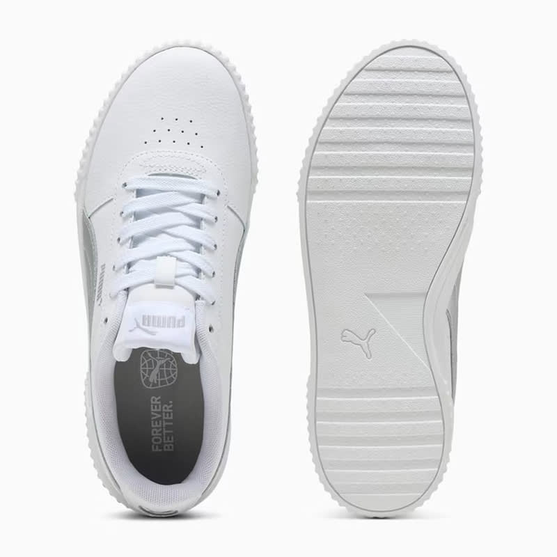 Zapatillas Puma Carina L W - Blanco / Plateado5
