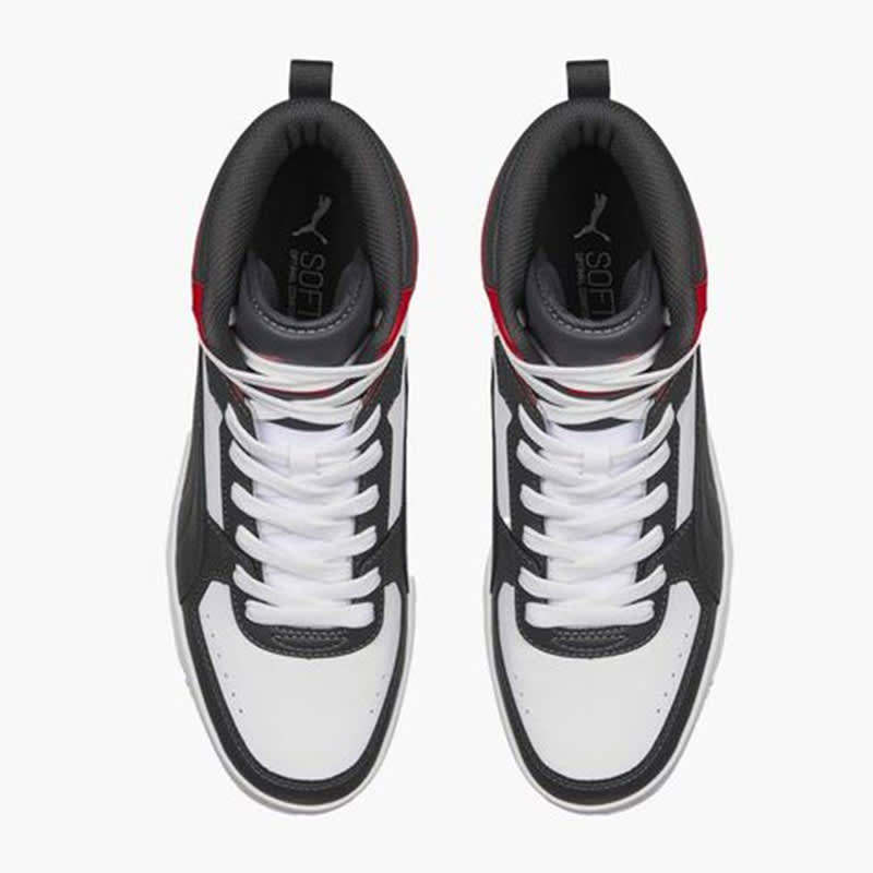 Zapatillas Puma Rebound Yoy - Blanco / Rojo5
