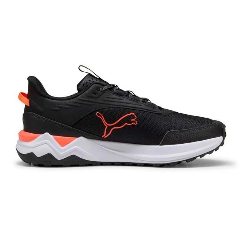Zapatillas Puma Extend Lite Trail - Negro / Naranja2
