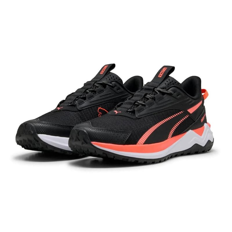 Zapatillas Puma Extend Lite Trail - Negro / Naranja3