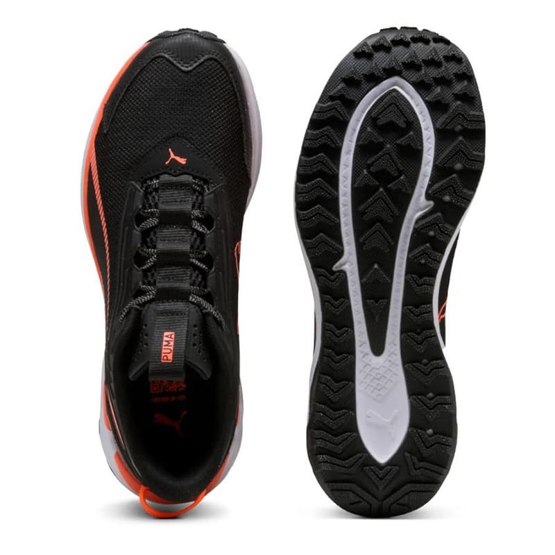 Zapatillas Puma Extend Lite Trail - Negro / Naranja4