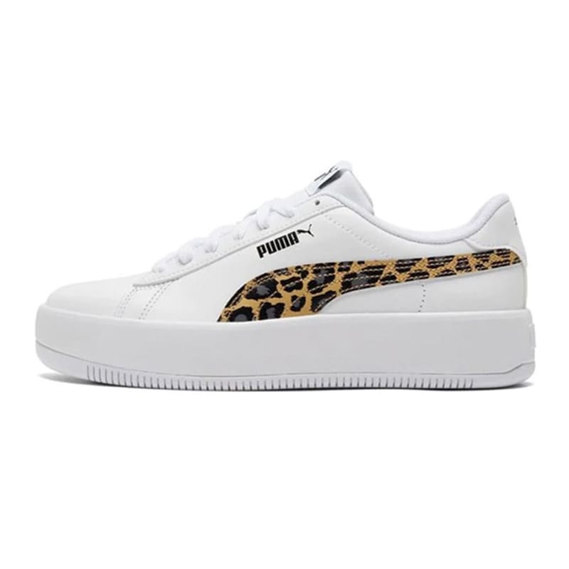 Zapatillas Puma Lily Olatform Leo W - Blanco1