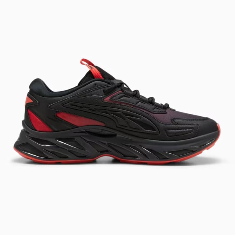 Zapatillas Puma Exotek Nitro Energy - Negro / Rojo3