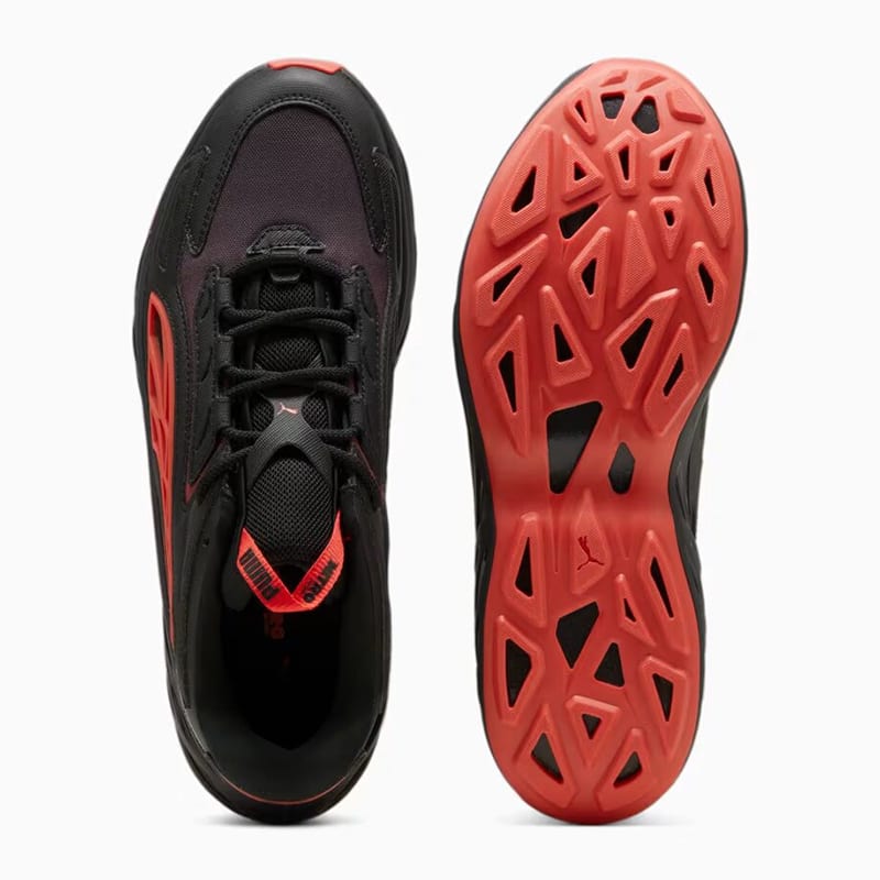 Zapatillas Puma Exotek Nitro Energy - Negro / Rojo5
