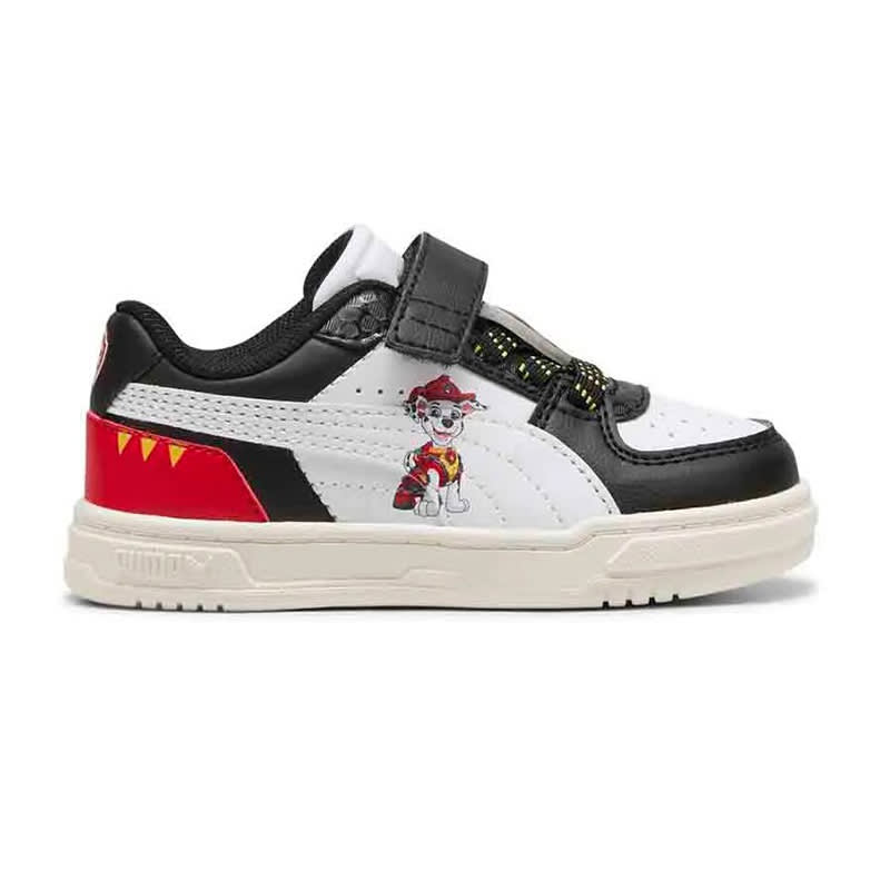 Zapatillas Puma Caven III Paw Patrol Inf - Blanco / Rojo1
