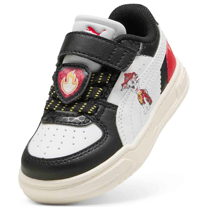 Zapatillas Puma Caven III Paw Patrol Inf - Blanco / Rojo3