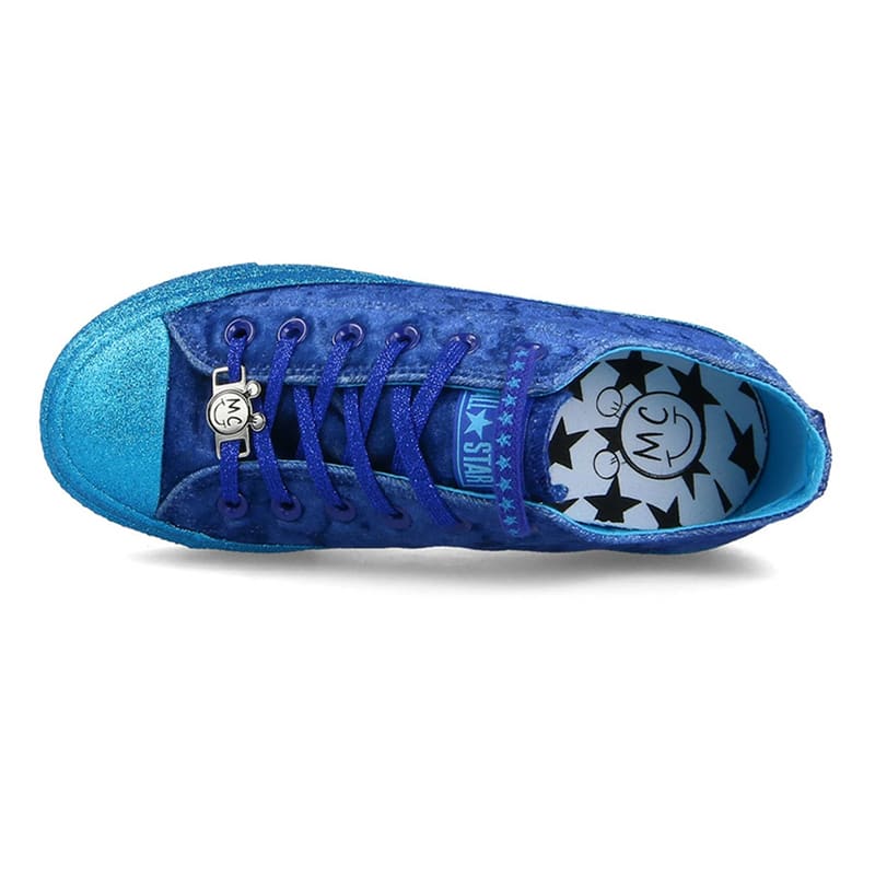 Zapatillas Converse Miley Cyrus Plataforma Ctas Life Ox - Azul3