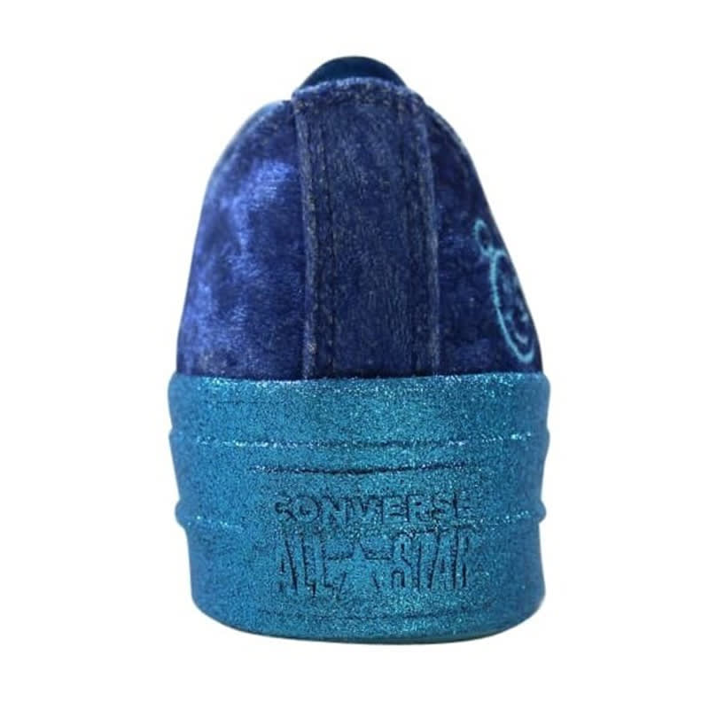Zapatillas Converse Miley Cyrus Plataforma Ctas Life Ox - Azul4