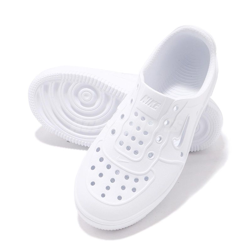 Sandalias Nike Foam Force Unisex PS Blanco2