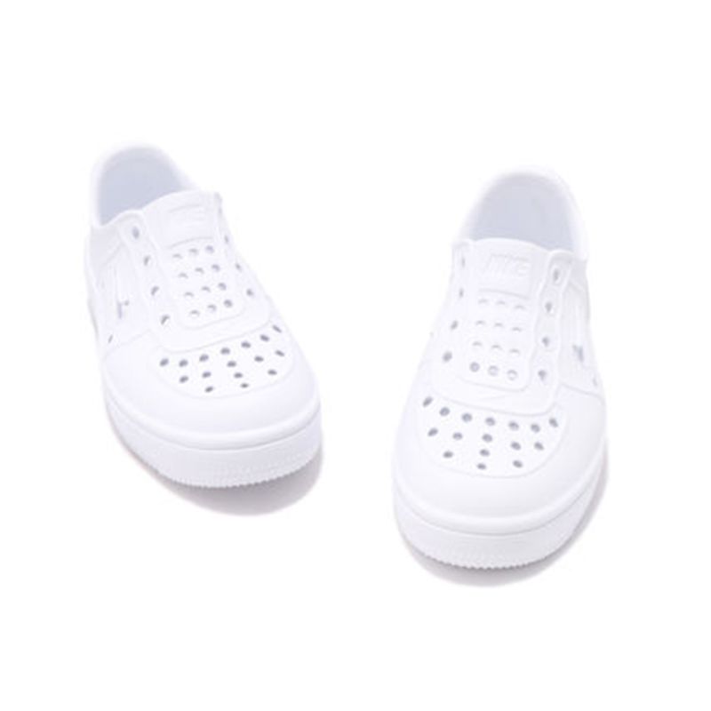 Sandalias Nike Foam Force Unisex PS Blanco4