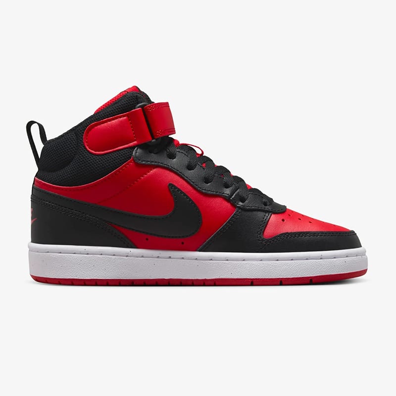 Zapatillas Nike Court Borough Mid 2 - Negro / Rojo2