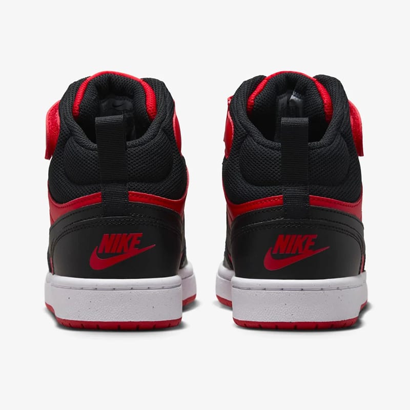 Zapatillas Nike Court Borough Mid 2 - Negro / Rojo4