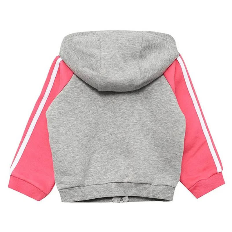 Casaca Adidas Kinder Favorite Full Zip Niña Ploma Rosada2
