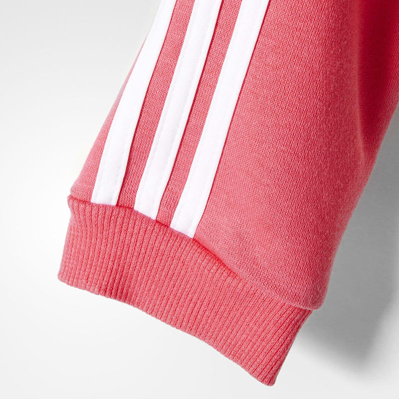 Casaca Adidas Kinder Favorite Full Zip Niña Ploma Rosada4