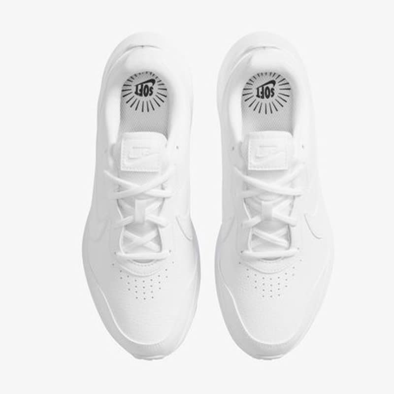 Zapatillas Nike Varsity Leather Jr - Blanco3