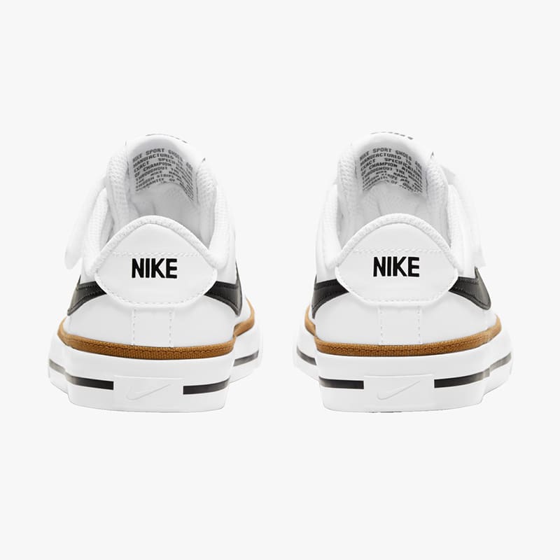 Zapatillas Nike Court Legacy PS - Blanco / Negro3