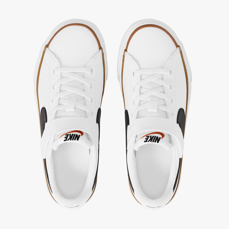 Zapatillas Nike Court Legacy PS - Blanco / Negro4
