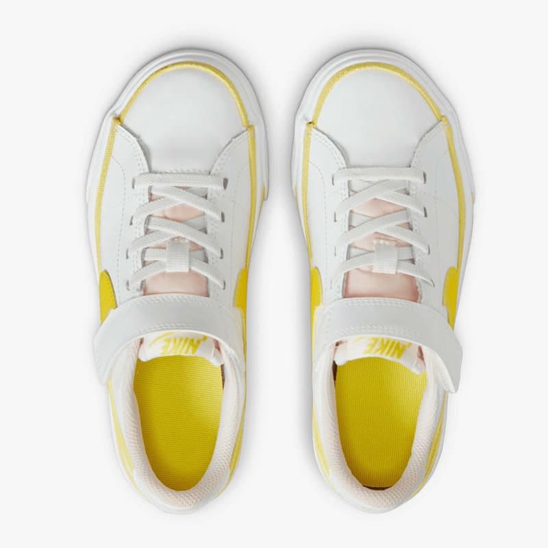 Zapatillas Nike Court Legacy PS - Blanco / Amarillo4
