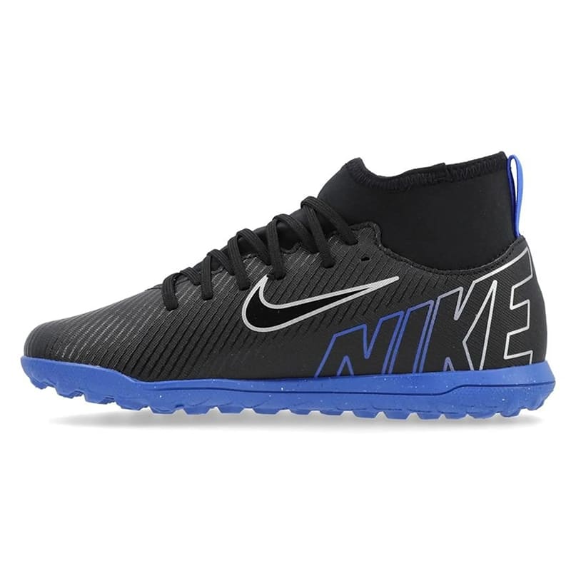 Zapatillas Nike Superfly 9 Club TF Jr. - Negro / Azul2