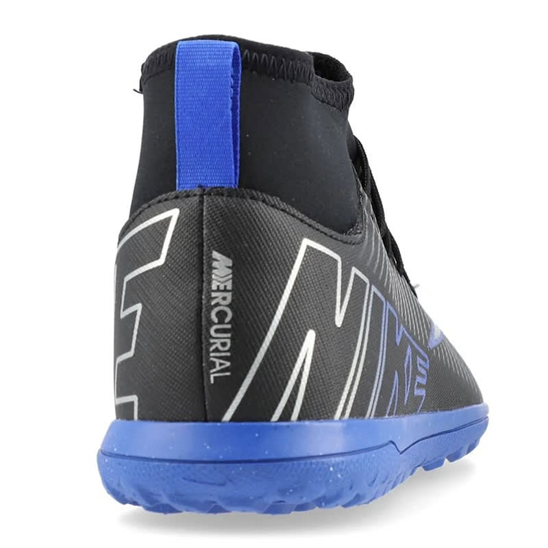 Zapatillas Nike Superfly 9 Club TF Jr. - Negro / Azul3