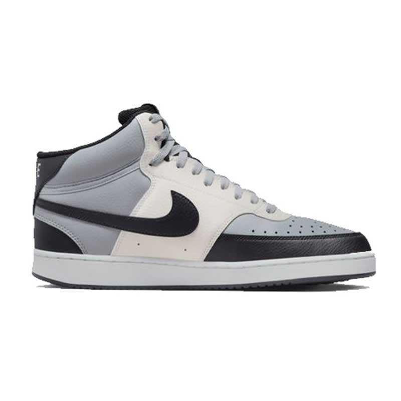 Zapatillas Nike Court Vision Mid Next Nature - Gris / Negro2