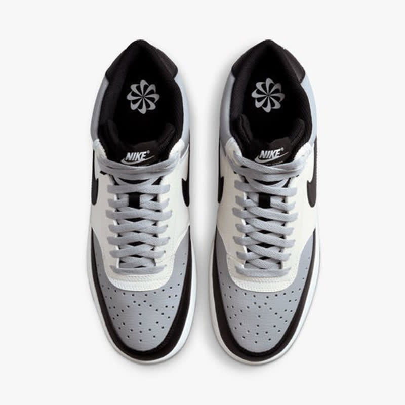 Zapatillas Nike Court Vision Mid Next Nature - Gris / Negro5