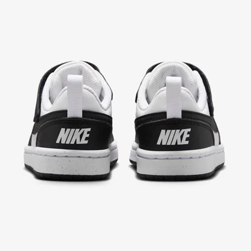 Zapatillas Nike Court Borough Low Recraft PS - Negro / Blanco4