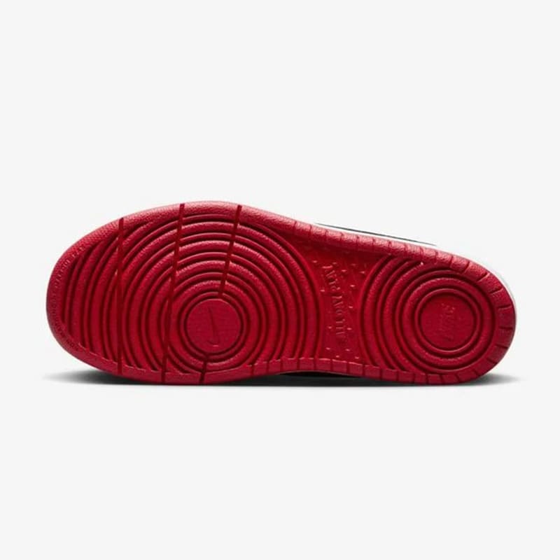 Zapatillas Nike Court Borough Low Recraft PS - Negro / Rojo6