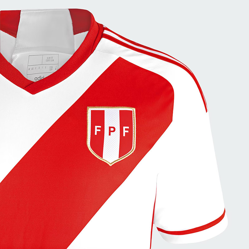 Camiseta FPF Oficial Perú 2023 - Blanco3