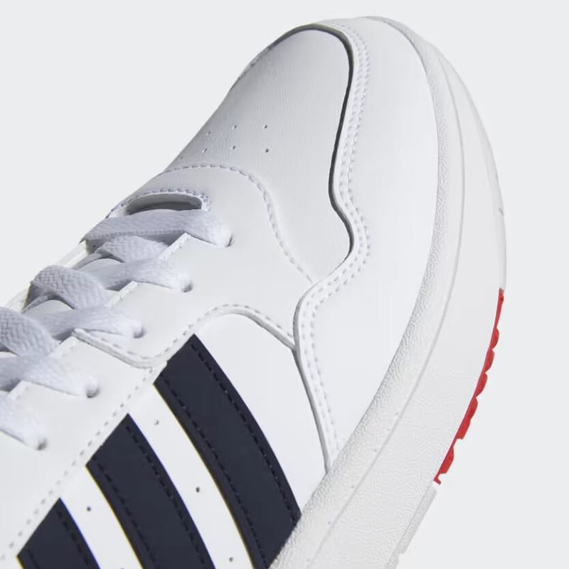 Zapatillas Adidas Hoops 3.0 Mid - Blanco4