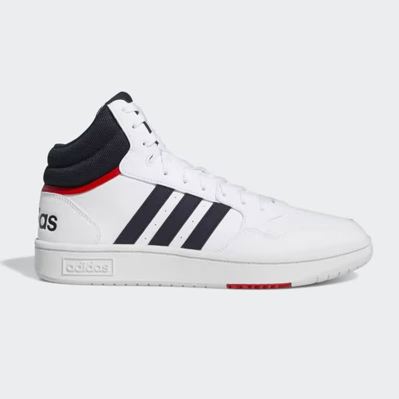 Zapatillas Adidas Hoops 3.0 Mid - Blanco1