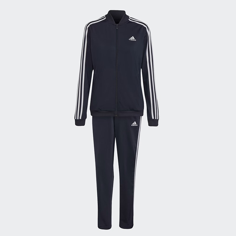 Buzo Adidas Essential 3 Tiras W - Azul1