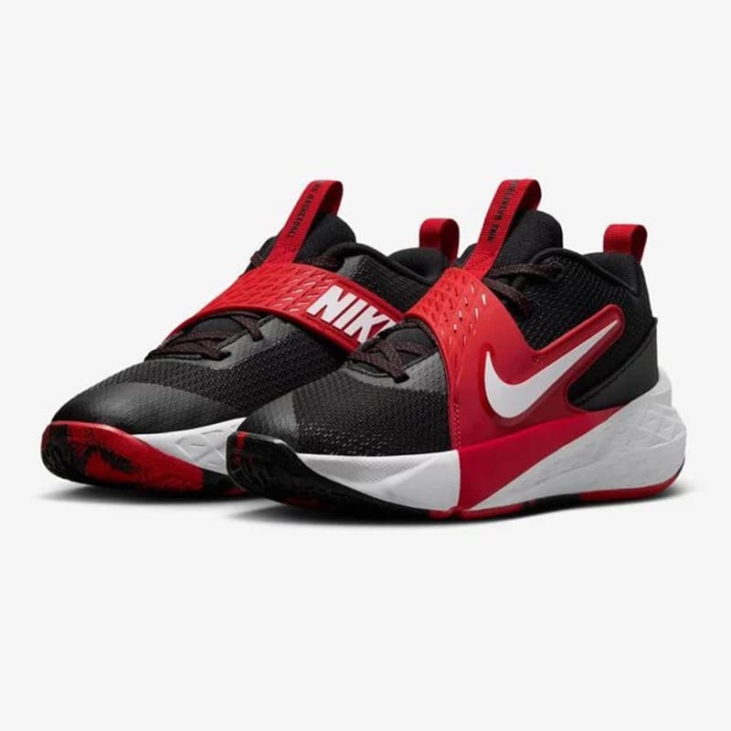 Zapatillas Nike Team Hustle D 12 J - Negro / Rojo3