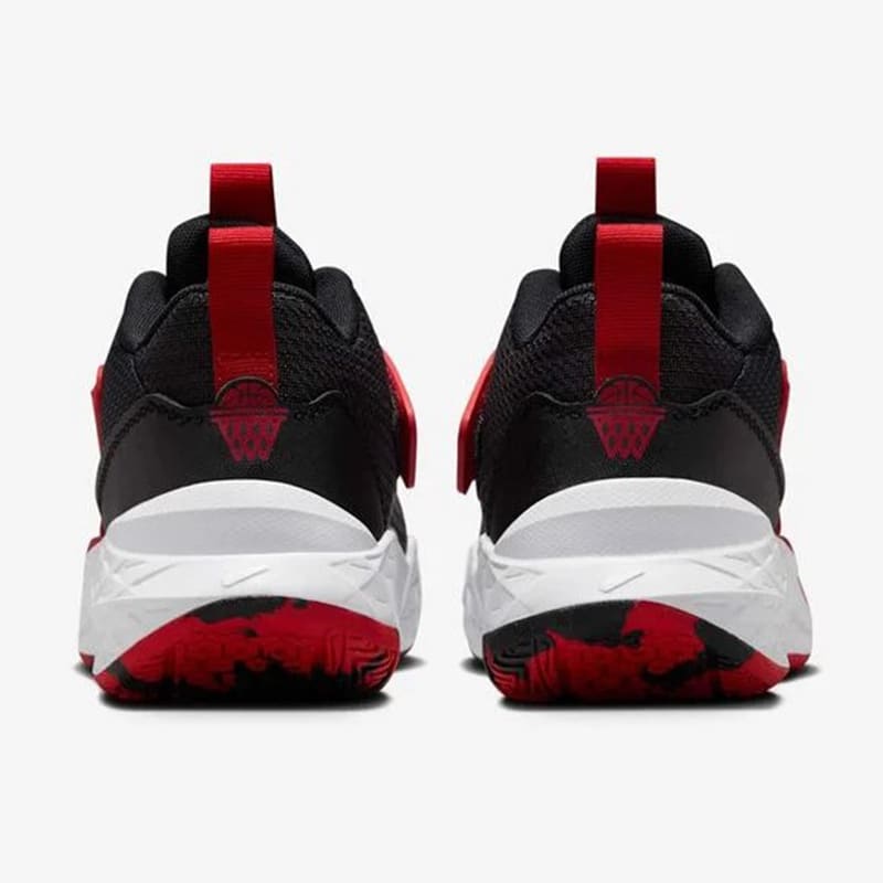 Zapatillas Nike Team Hustle D 12 J - Negro / Rojo4