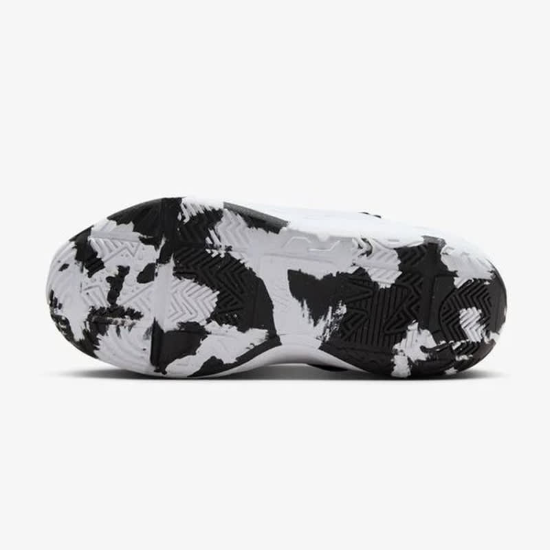 Zapatillas Nike Team Hustle D 12 PS - Blanco / Negro6