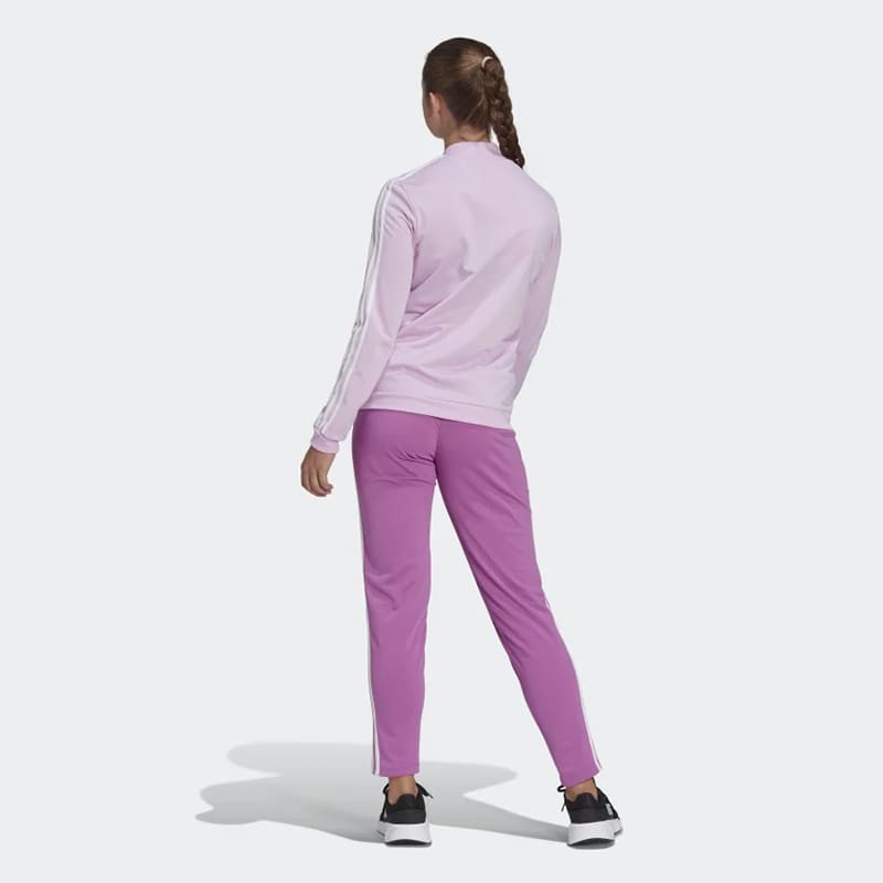 Buzo Adidas Essentials 3 Tiras W - Purpura3