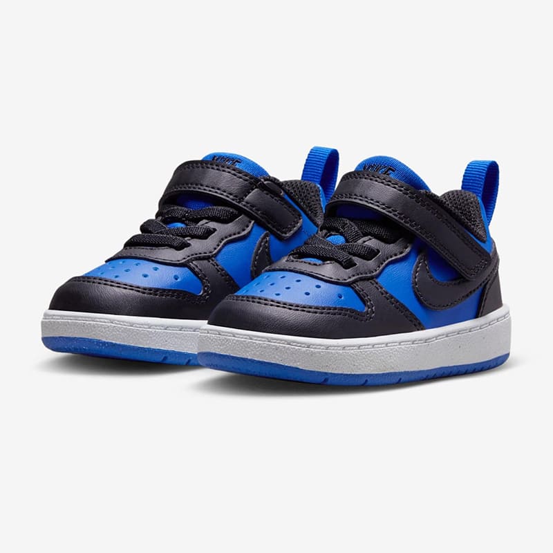 Zapatillas Nike Court Borough Recraft Inf - Negro / Azul3