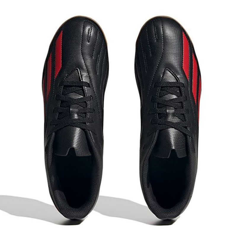 Zapatillas Adidas Deportivo II IN - Negro / Rojo3