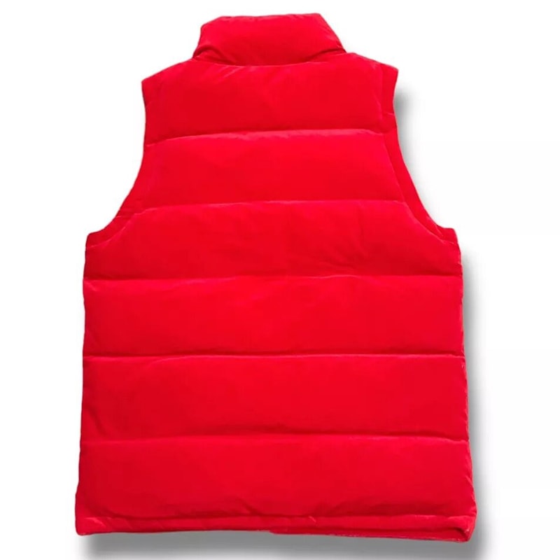 Chaleco Adidas Adicolor Heritage Now Velvet - Rojo2