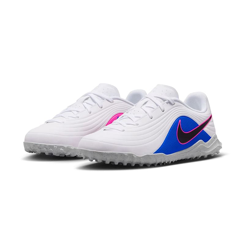 Zapatillas Nike Tiempo Maestro Club TF JR - Blanco / Azul / Rosado3
