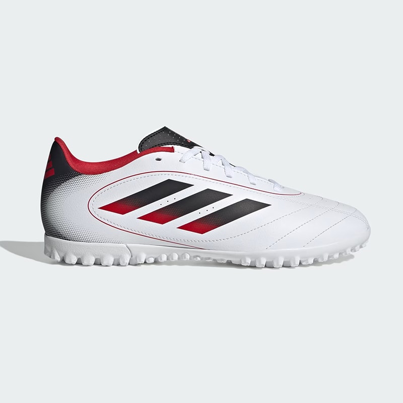Zapatillas Adidas Goletto IX TF - Blanco / Negro / Rojo1