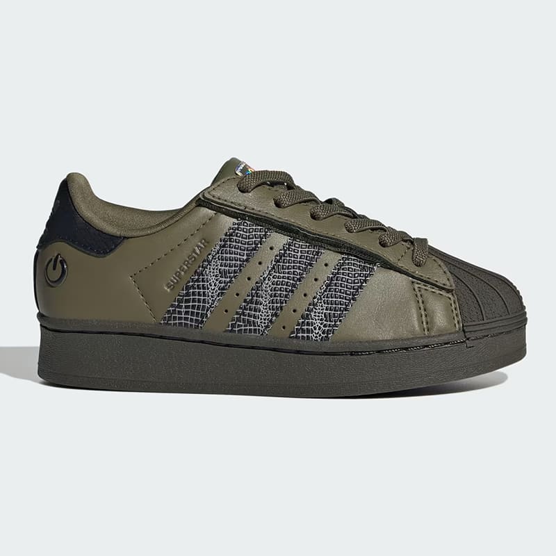 Zapatillas Adidas Superstar Led Lights CF - Verde1