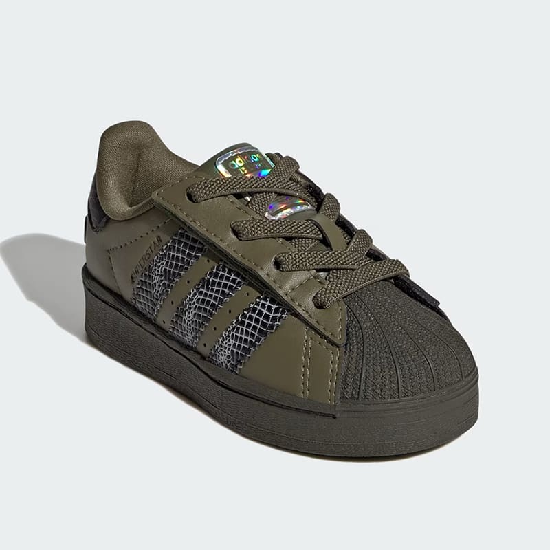zapatillas Adidas Superstar Led Light Inf - Verde2
